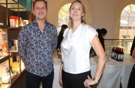 Byran Cox with Claire McFerran