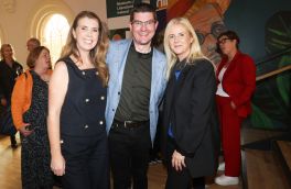 Ciara O' Reilly with Iarlaith Corcoran and Amy Mitchelle
