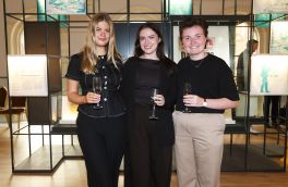Christine Fitzgibbon with Emma Woodhead and Christine Fitzgerald